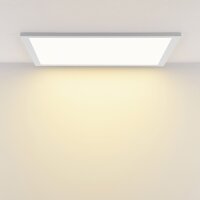 Einlegepanel, Standard 600x600 mm, RGB/2700-6500 K, 88 W, Weiß, Spannungskonstant, 24 V/DC, IP 40