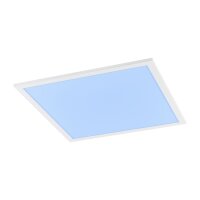 Einlegepanel, Standard 600x600 mm, RGB/2700-6500 K, 88 W, Weiß, Spannungskonstant, 24 V/DC, IP 40