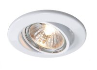 Einbaustrahler, Basic Round, Tilt, 1x max. 35 W GU10,...