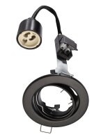 Einbaustrahler, Basic Round, Tilt, 1x max. 35 W GU10,...