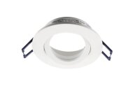 Einbaustrahler, Samsola, Round, Weiß
