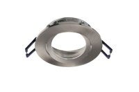 Einbaustrahler, Samsola, Round, gebürstet, Silber