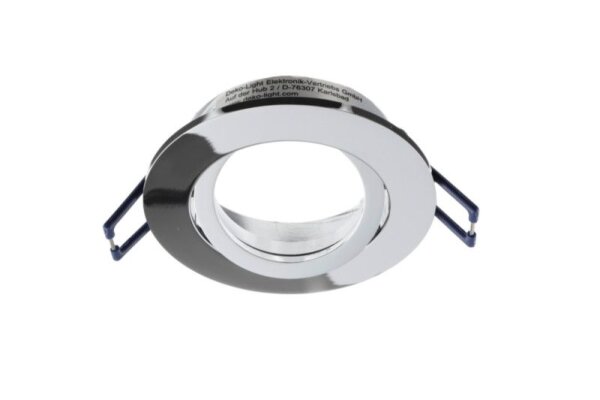 Einbaustrahler, Samsola, Round, glänzend, Silber