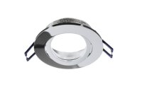 Einbaustrahler, Samsola, Round, glänzend, Silber