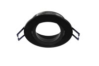 Einbaustrahler, Samsola, Round, Schwarz