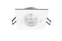 Einbaustrahler, Samsola, Square, Weiß