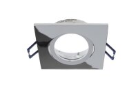 Einbaustrahler, Samsola, Square, glänzend, Silber