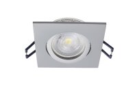 Einbaustrahler, Samsola, Square, Aluminium