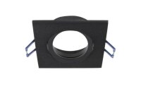 Einbaustrahler, Samsola, Square, Schwarz