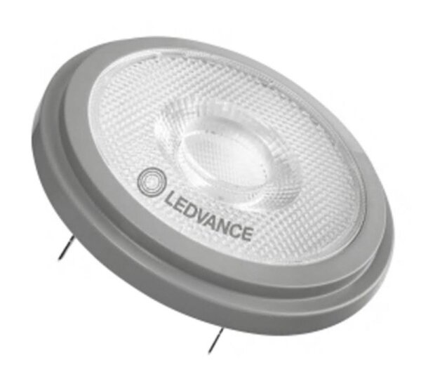 LEDVANCE, Leuchtmittel, LED, G53 / QR111, 12 V/AC/DC, DIM, 2700 K, 24 Grad, 7.4 W, IP 20