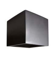 Wandaufbauleuchte, Cube, 1x max. 25 W G9, Schwarz, 220-240 V/AC, 50 / 60 Hz, IP 20