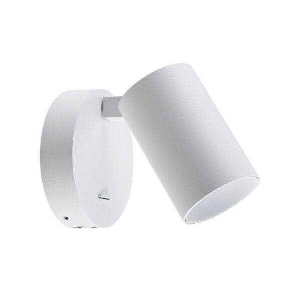 Leseleuchte, Can Tilt Round USB, 1x 7,5 W GU10, Weiß, 220-240 V/AC, IP 20