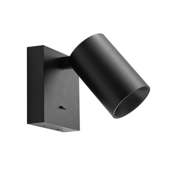 Leseleuchte, Can Tilt Square, 1x 7,5 W GU10, Schwarz, 220-240 V/AC, IP 20