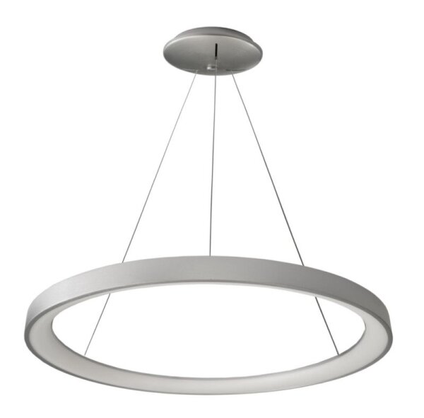 Pendelleuchte, Merope 600, 42 W, DIM, 3000/4000 K, Silber, 220-240 V/AC, 50 / 60 Hz, IP 20
