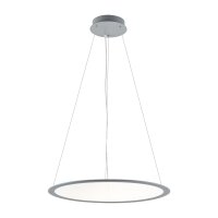 Pendelleuchte, LED Panel, transparent rund, 50 W, DIM,...