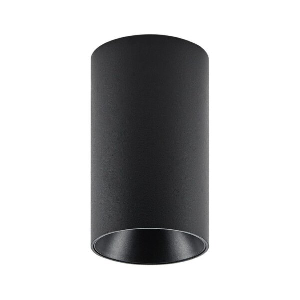 Deckenaufbauleuchte, Can IP20, 1x 7,5 W GU10, Schwarz, 220-240 V/AC, 50 / 60 Hz, IP 20