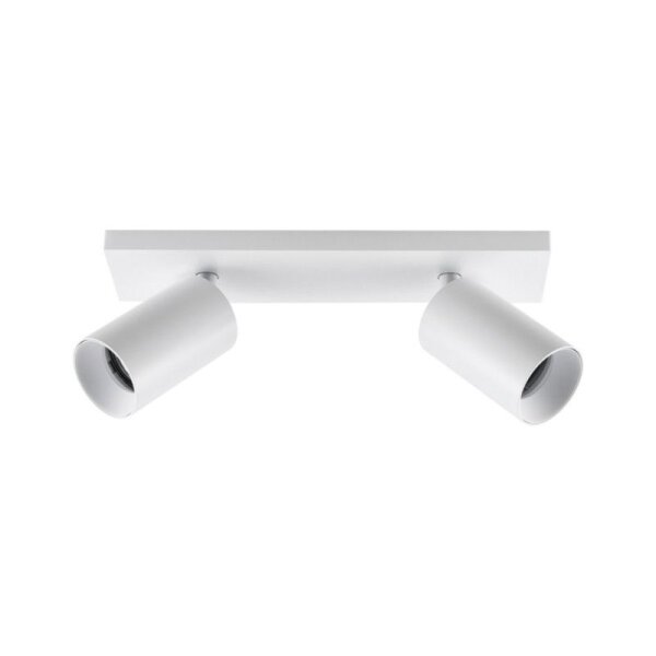 Deckenaufbauleuchte, Can Tilt Square, 2x 7,5 W GU10, Weiß, 220-240 V/AC, 50 / 60 Hz, IP 20
