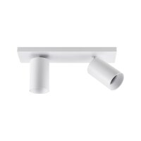 Deckenaufbauleuchte, Can Tilt Square, 2x 7,5 W GU10,...