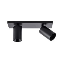 Deckenaufbauleuchte, Can Tilt Square, 2x 7,5 W GU10,...