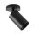 Deckenaufbauleuchte, Can Tilt Round, 1x 7,5 W GU10, Schwarz, 220-240 V/AC, 50 / 60 Hz, IP 20