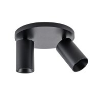 Deckenaufbauleuchte, Can Tilt Round, 2x 7,5 W GU10,...