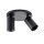 Deckenaufbauleuchte, Can Tilt Round, 2x 7,5 W GU10, Schwarz, 220-240 V/AC, 50 / 60 Hz, IP 20