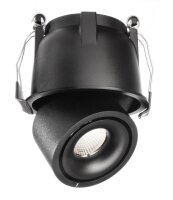 Einbaustrahler, Uni 2 Mini Tilt, 9 W, 3000 K, Schwarz,...