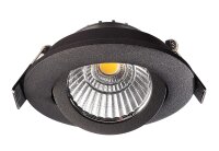 Einbaustrahler, Dione, 8,5 W, DIM, 3000 K, Schwarz,...