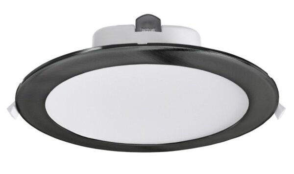 Downlight, Acrux 195 mm, 26 W, DIM, 3000/4000/6000 K, Schwarz, 220-240 V/AC, 50 / 60 Hz, IP 20