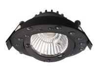 Einbaustrahler, Dione IP44, 8,5 W, DIM, 3000 K, Schwarz,...