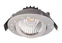 Einbaustrahler, Dione IP44, 8,5 W, DIM, 4000 K, Silber,...