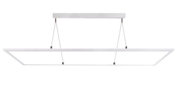 Pendelleuchte, Set, LED Event-Panel Transparent, 63 W, RGB/4000 K, Weiß, Spannungskonstant, 24 V/DC,