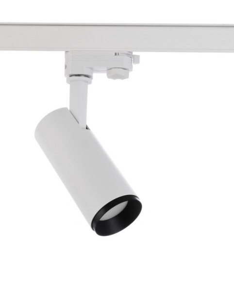 3-Phasen-Spot, Lucea 10 CCT, Tilt, 10 W, DIM, 3000/4000 K, Weiß, 220-240 V/AC, 50 / 60 Hz, IP 20