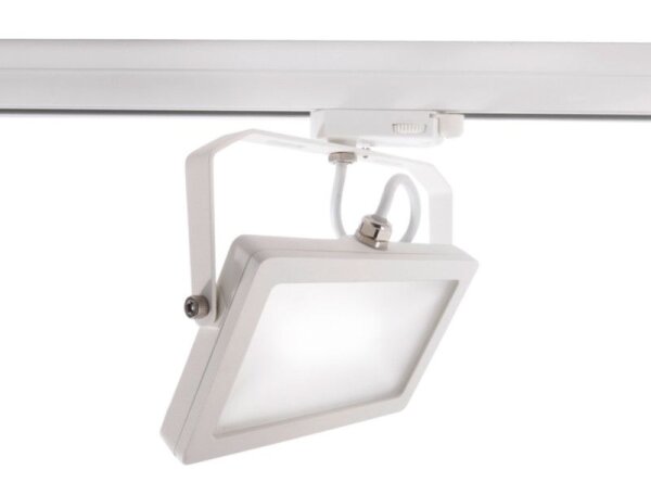 3-Phasenleuchte, Flood SMD, 15 W, 4000 K, Weiß, 220-240 V/AC, 50 / 60 Hz, IP 20