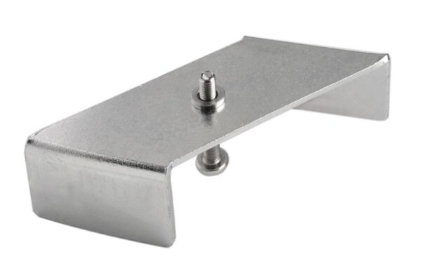 3-Phasen Schienensystem, D Line/Dali Schnellmontagebügel für Einbauschiene, Silber, IP 20