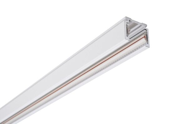 1-Phasen Schienensystem, D One Aufbaustromschiene 2m, weiß, Weiß, 220-240 V/AC, IP 20