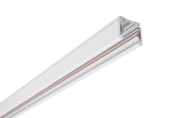 1-Phasen Schienensystem, D One Aufbaustromschiene 3m, weiß, Weiß, 220-240 V/AC, IP 20