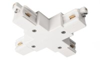 1-Phasen Schienensystem, D One X-Verbinder, weiß,...