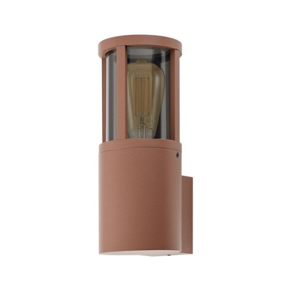 Wandaufbauleuchte, Facado 2 Round getönt, 1x max 20 W, Rost, 220-240 V/AC, 50 / 60 Hz, IP 65