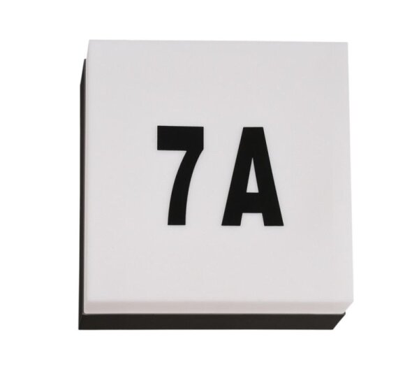 Wandaufbauleuchte, Casa, 3 W, 3000/4000 K, schwarz, 200-240 V/AC, 50 / 60 Hz, IP 54