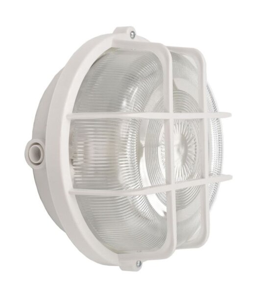 Decken- und Wandaufbauleuchte, Sotano Retro, Round, 1x max. 60 W E27, Weiß, 220-240 V/AC, 50 / 60 Hz