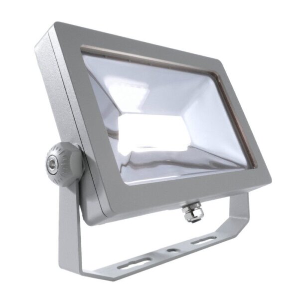 Fluter, Flood SMD, 15 W, 3000 K, Silber, 220-240 V/AC, 50 / 60 Hz, IP 65, IP 44