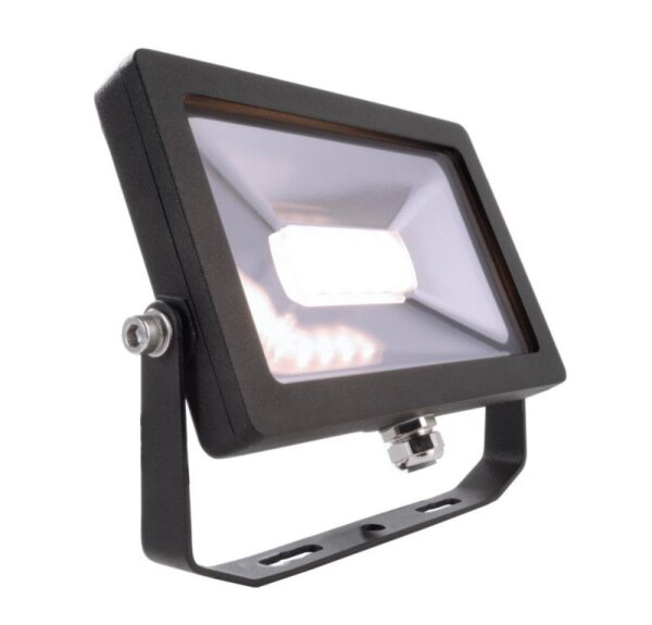 Fluter, Flood SMD, 15 W, 3000 K, Schwarz, 220-240 V/AC, 50 / 60 Hz, IP 65, IP 44