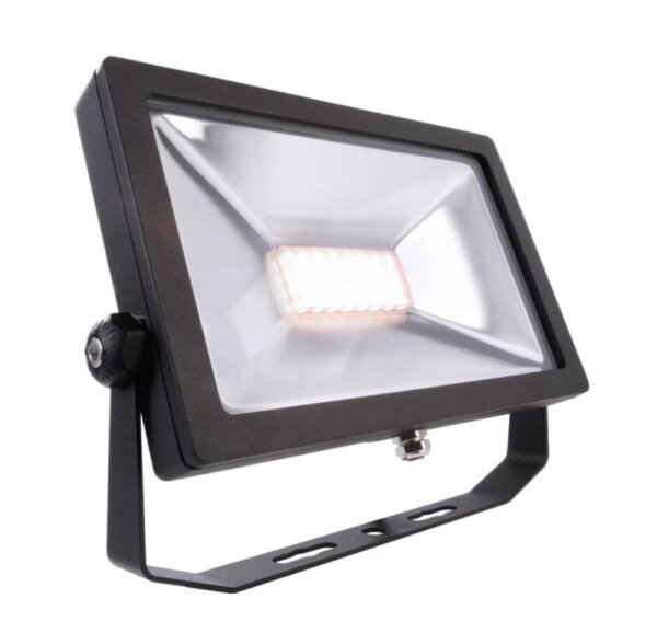 Fluter, Flood SMD, 50 W, 3000 K, Schwarz, 220-240 V/AC, 50 / 60 Hz, IP 65, IP 44