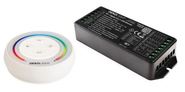 Deko-Light, Steuerung RF, RF-smart, Starter-Set RGB/W/CCT, 12-48V, 20A inkl. Fernb., IP20, Spannungs