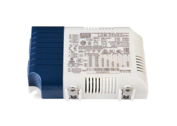 Meanwell, Netzgerät (CC, DC) dimmbar, Multi CC, LCM-25DA2 / DALI2 + DALI1, Stromkonstant, Dimmbar: J