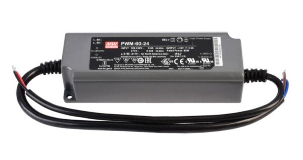 Meanwell, Netzgerät (CV, DC) dimmbar, PWM-60-24BLE Casambi, Spannungskonstant, Dimmbar: Ja, Casambi,