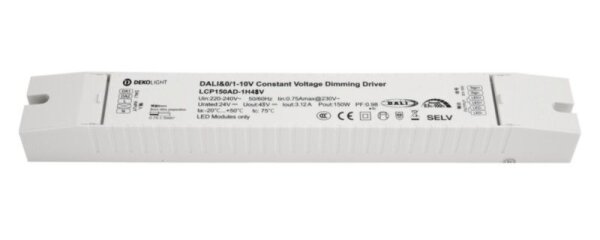 Deko-Light, Netzgerät (CV, DC) dimmbar, BASIC, DIM, CV, LCP DALI, 48V, 150W, IP20, Spannungskonstant