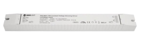 Deko-Light, Netzgerät (CV, DC) dimmbar, BASIC, DIM, CV, LCP DALI, 48V, 240W, IP20, Spannungskonstant