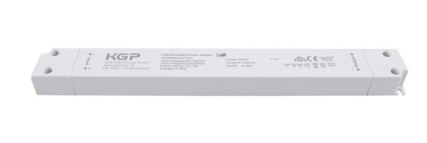 KGP, Netzgerät (CV, DC) dimmbar, KGP, Long-Flat, DIM, CV, LV30W24CG Triac, Spannungskonstant, Dimmba